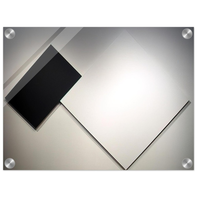 Ellsworth Kelly  White Black Acrylic Print