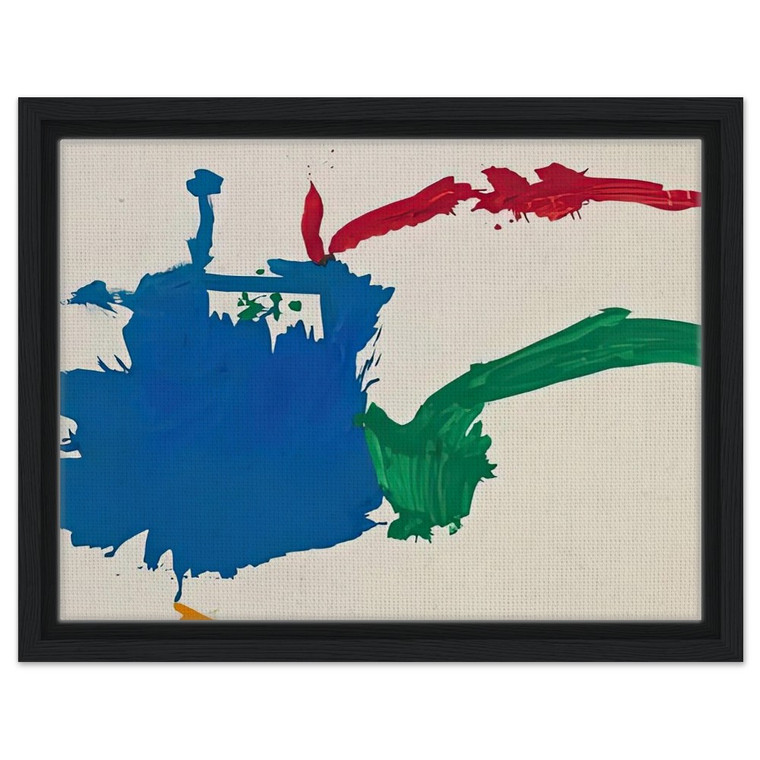 Helen Frankenthaler  Italian Beach 1960 Framed Canvas