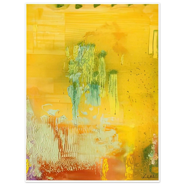 Helen Frankenthaler  Aspens 1991 Aluminum Print