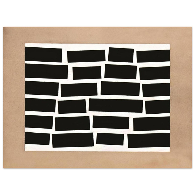 Helio Oiticica  Metaesquema 179  NeoConcretism Aluminum Print