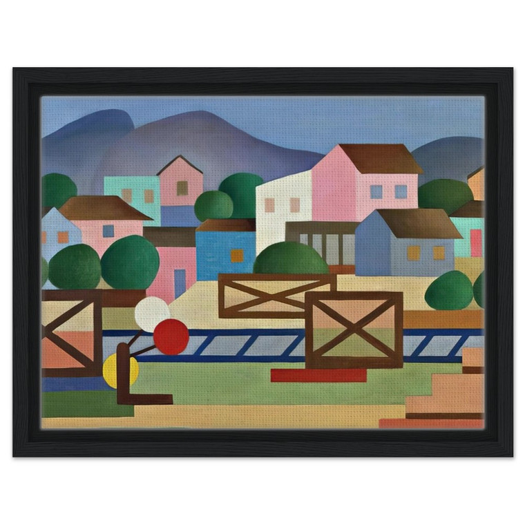 Tarsila do Amaral  Level II Pass Framed Canvas