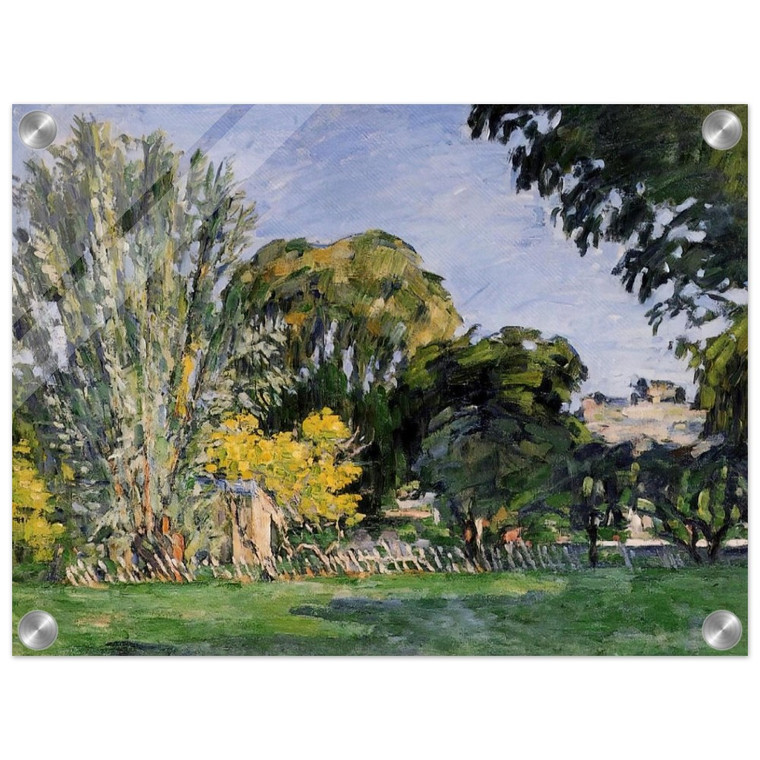 Paul Cezanne  The Trees of Jas de Bouffan Acrylic Print