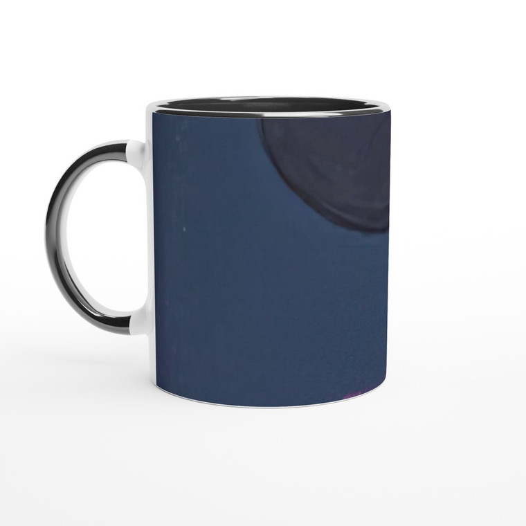 Luis Feito - BAS 1974 Ceramic Mug with Color Inside