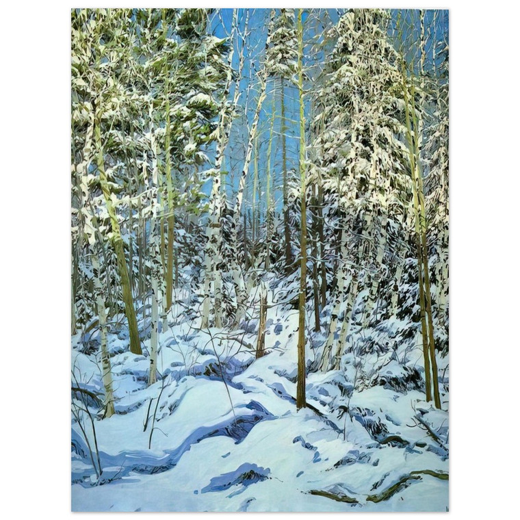 Neil Welliver  Shadow  Contemporary Realism Aluminum Print