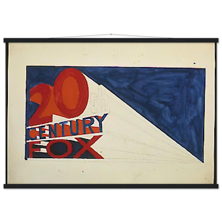 Edward Ruscha  TRADEMARK 6 1962 Museum-Quality Matte Paper Poster with Hanger