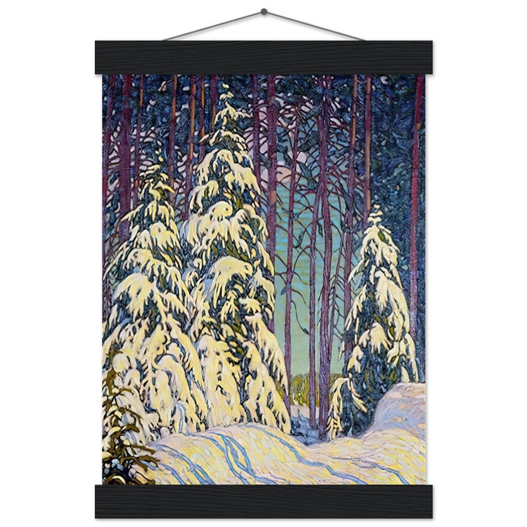 Lawren Harris Winter Sunrise 1913 Museum-Quality Matte Poster with Hanger