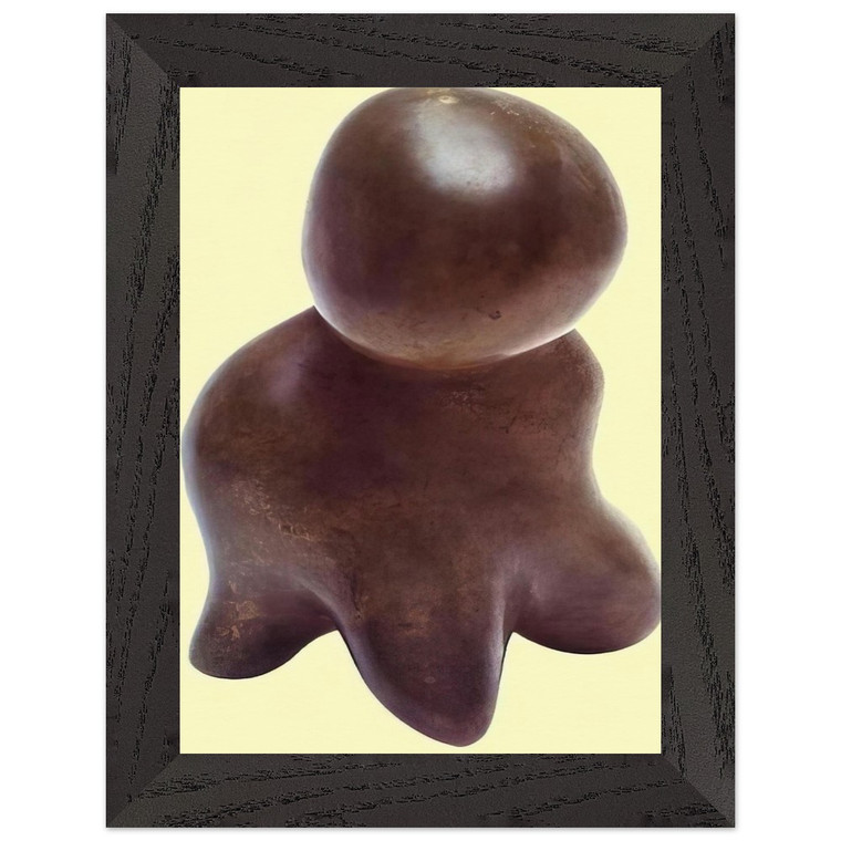 Jean Arp  The Dream Premium Wooden Framed Art Print / Poster