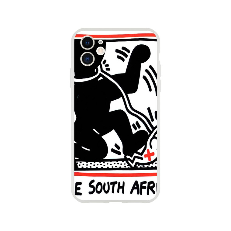 Keith Haring - FREE SOUTH AFRICA 1985 N1 Flexi case