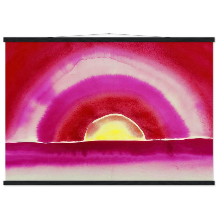 Georgia OKeeffe  Sunrise N2 Museum-Quality Matte Paper Poster with Hanger