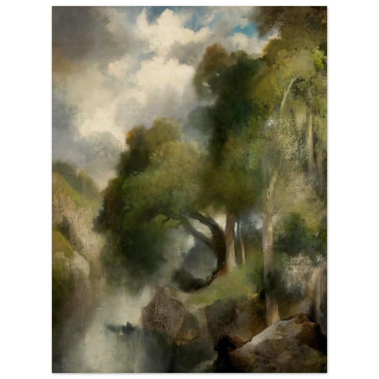 Thomas Moran  California landscape N2 Wood Print