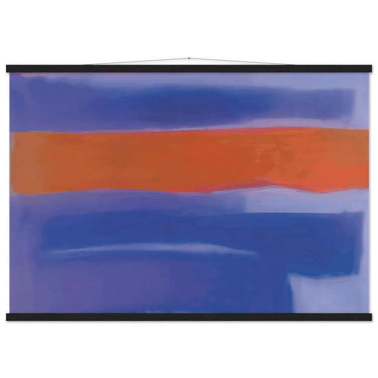 Esteban Vicente  UNTITLED 1980 N4 Museum-Quality Matte Paper Poster with Hanger