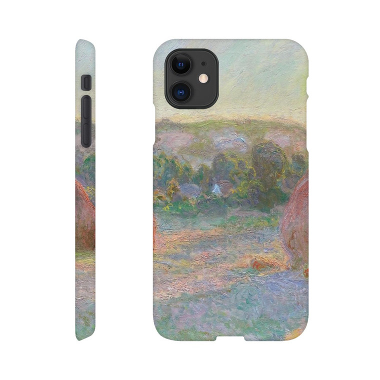 claude monet - Stacks of Wheat End of Summer Slim case