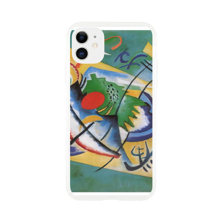 Wassily Kandinsky - RED OVAL 1920 Clear case