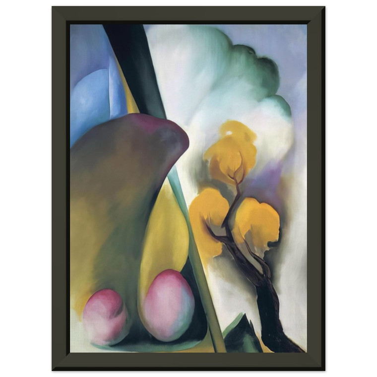 Georgia OKeeffe  Spring N1 Premium Metal Framed Art Print / Poster
