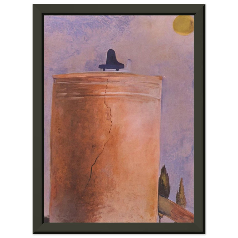 Salvador Dali  TOWER Premium Metal Framed Art Print / Poster