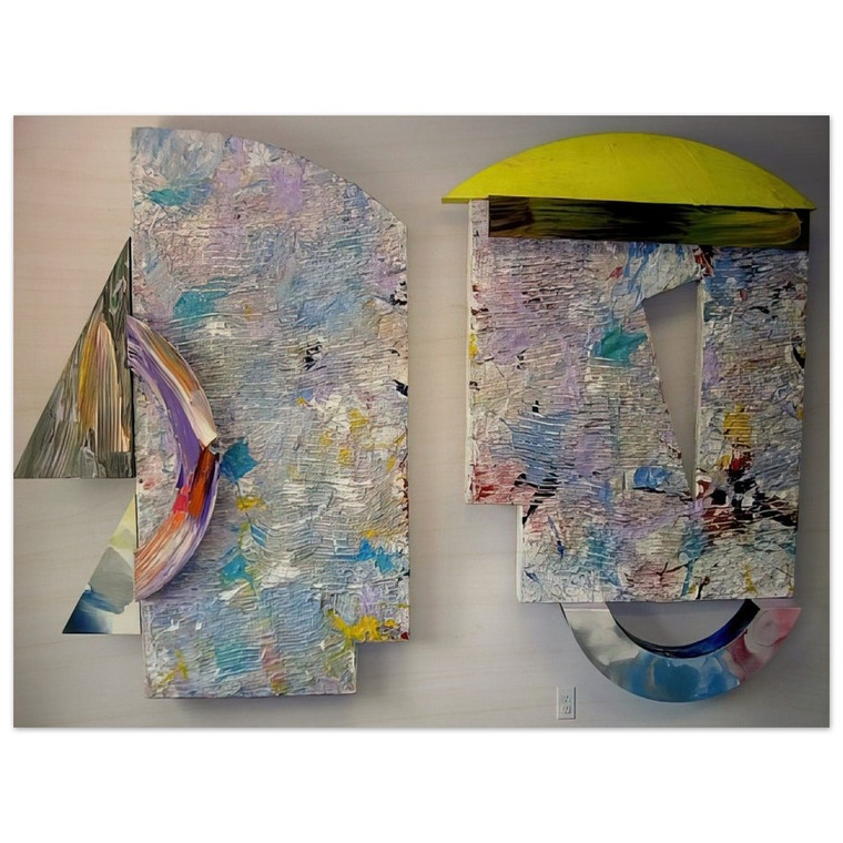 Sam Gilliam  Ibis Wood Print