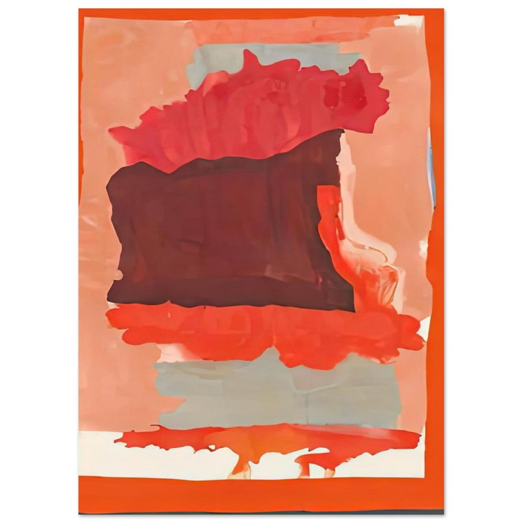 Helen Frankenthaler  Cape Orange 1964 Fine Art Poster / Art Print