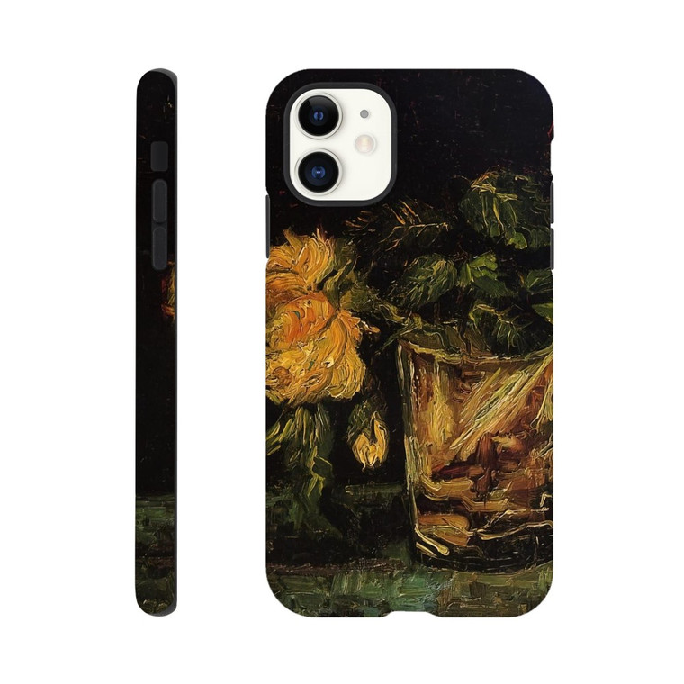 Vincent van Gogh - Glass with Roses Tough case