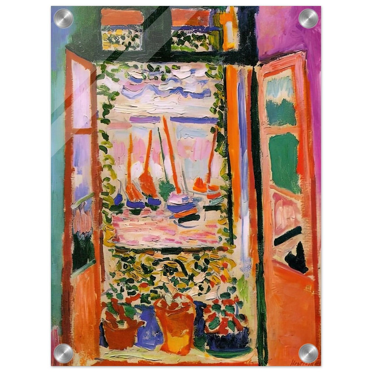 Henri Matisse  OPEN WINDOW COLLIOURE 1905 Acrylic Print