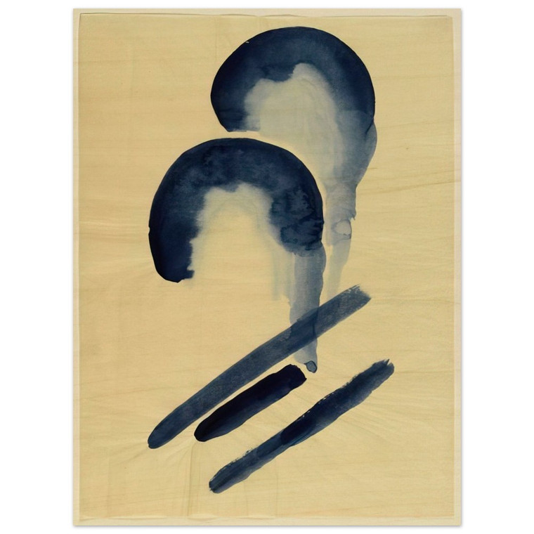 Georgia OKeeffe  Blue04 Wood Print