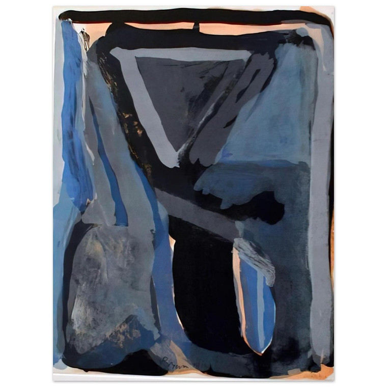 Bram van Velde  LUnique II  1973 Aluminum Print