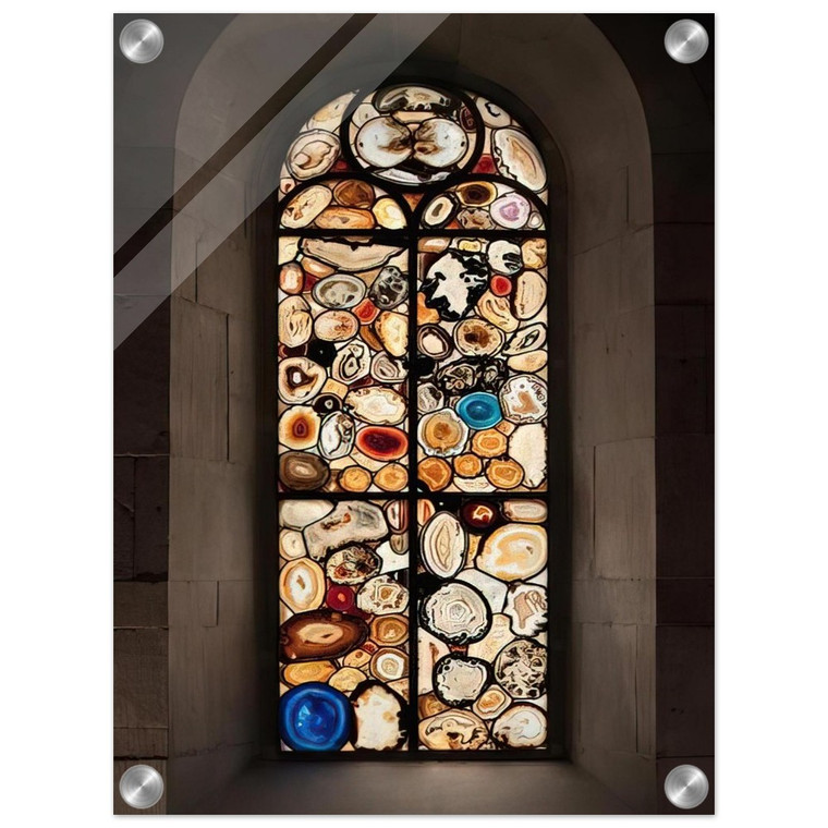 Sigmar Polke  AHATFENSTER 2009 4 Acrylic Print