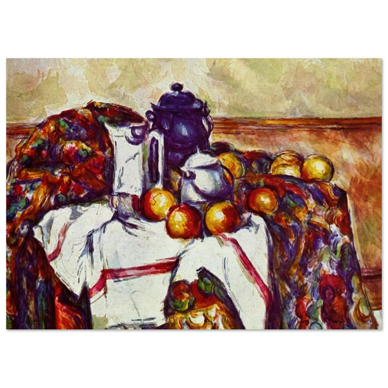 Paul Cezanne  Still Life with Blue Pot Fine Art Poster / Art Print