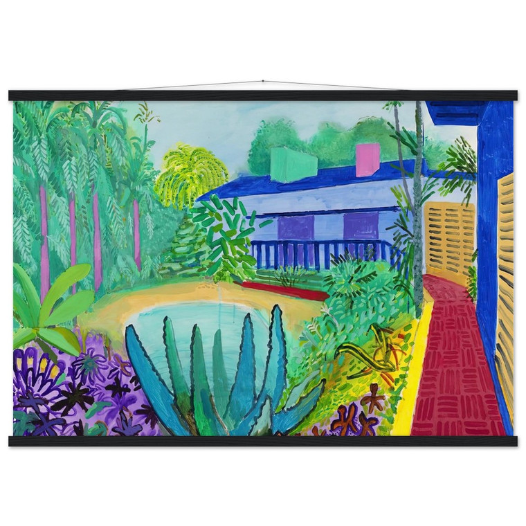 David Hockney  David Hockney N26 Museum-Quality Matte Paper Poster with Hanger
