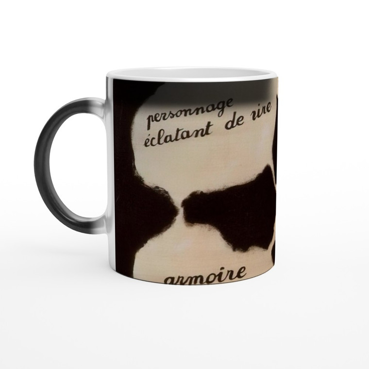 Rene Magritte - THE LIVING MIRROR 1929 Magic Ceramic Mug