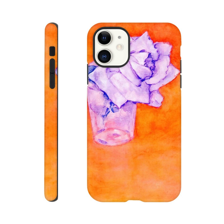 Piet Mondrian - White Rose in a Glass Tough case