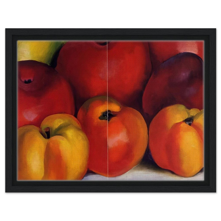 Georgia OKeeffe  Apple Family Framed Canvas
