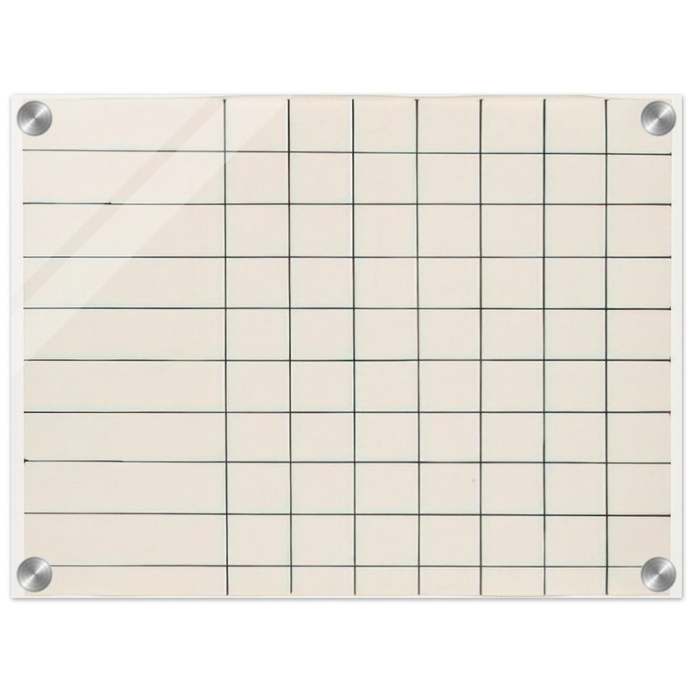 Ellsworth Kelly  Grid Lines from the series Line Form Color Acrylic Print