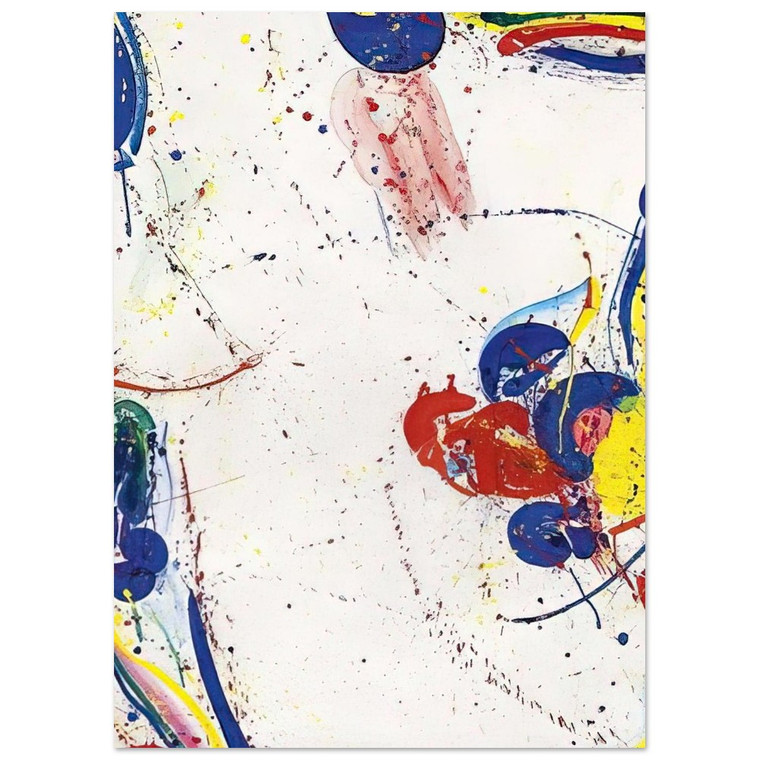 Sam Francis  On Return Fine Art Poster / Art Print