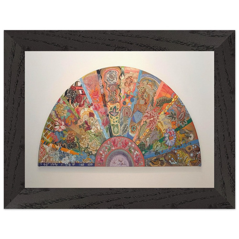 Miriam Schapiro  Pleasure Dome  2003 Premium Wooden Framed Art Print / Poster