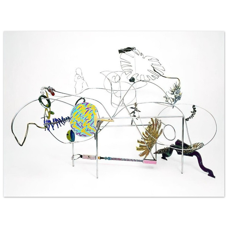 Nancy Graves  GRANDE NATURE MORTE 1987 Aluminum Print