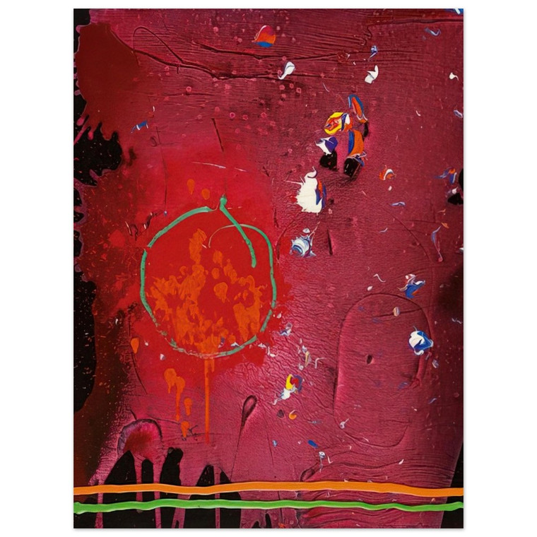 John Hoyland  One Life  51107  2007 Wood Print