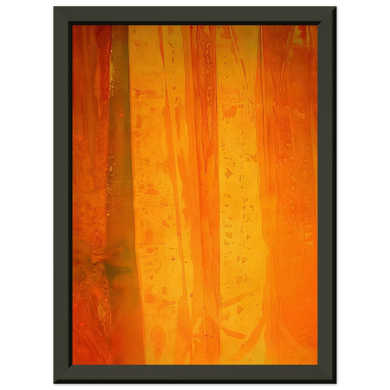 Sam Gilliam  Pink Flutter Premium Metal Framed Art Print / Poster