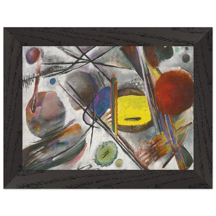 Rudolf Bauer  UNTITLED 1919 Premium Wooden Framed Art Print / Poster