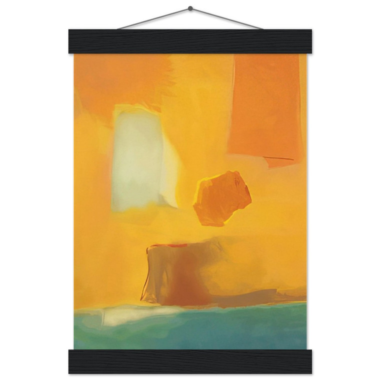 Esteban Vicente  UNTITLED 1985 N2 Museum-Quality Matte Paper Poster with Hanger