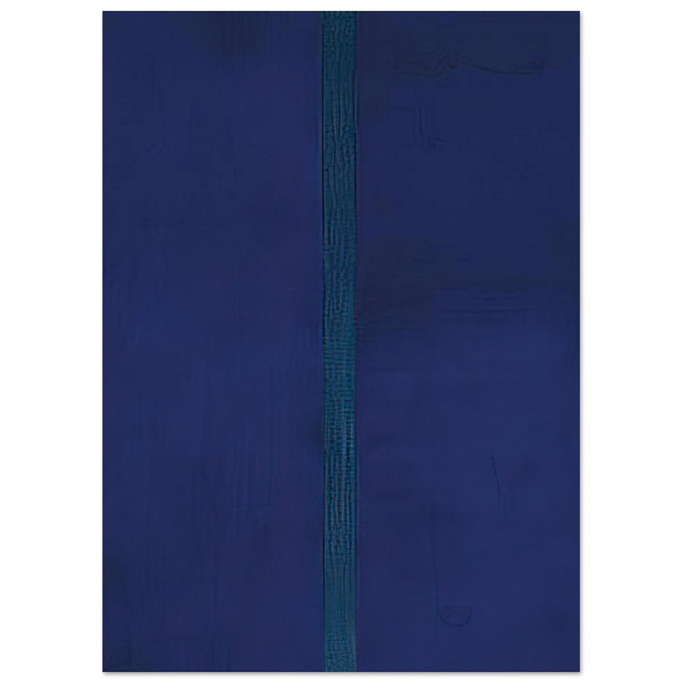 Barnett Newman  Onement V Fine Art Poster / Art Print