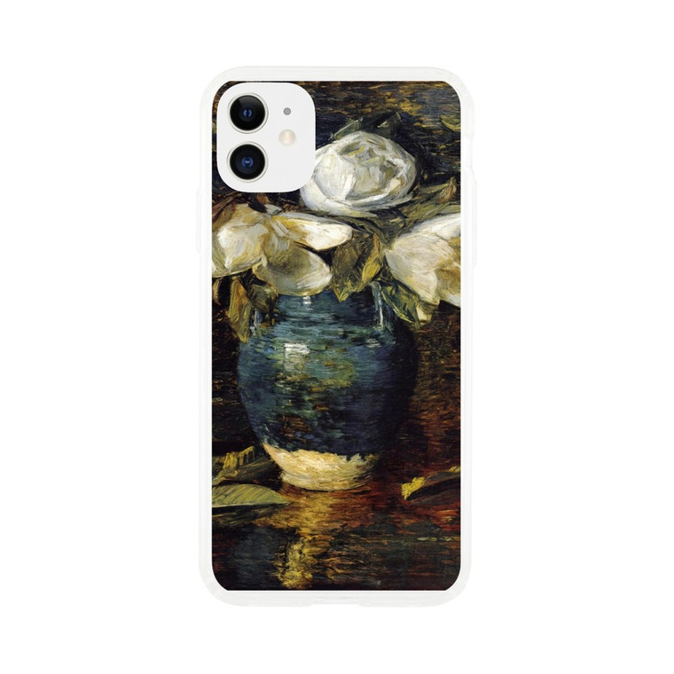 Childe Hassam - Giant Magnolias Clear case