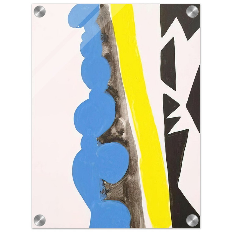 Ernst Wilhelm Nay  Siebdruck 1967 NOR  1967 Acrylic Print