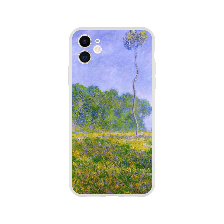claude monet - Spring Landscape Flexi case