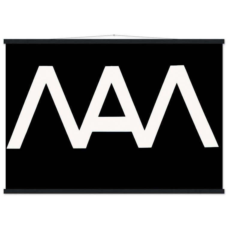 Lygia Pape Vignettes Cinematheque Rio Art Museum 1965 Matte Poster with Hanger