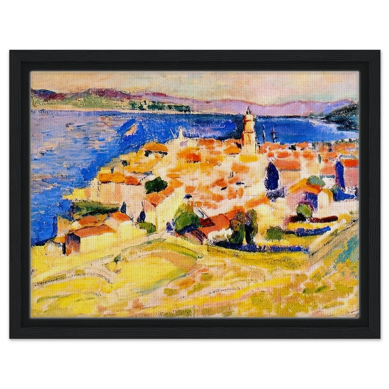 Henri Matisse  VIEW OF SAINT TROPEZ 1904 Framed Canvas