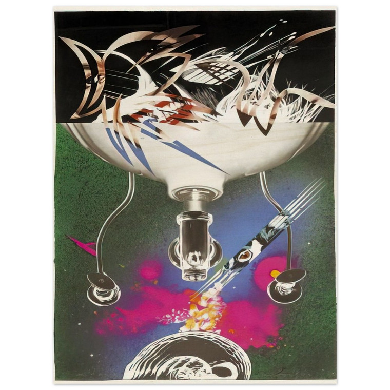 James Rosenquist  Where the Water Goes Wood Print