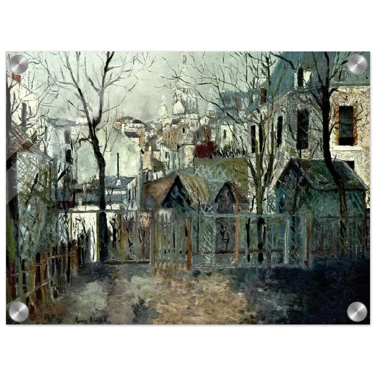Maurice Utrillo  RENOIR S GARDEN Acrylic Print