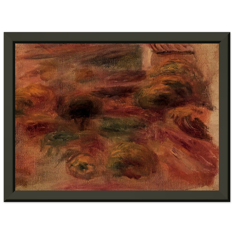 PierreAuguste Renoir  The Artist s Home Premium Metal Framed Art Print / Poster