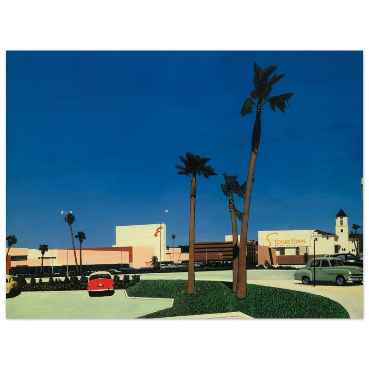 Hiroshi Nagai  In the beginning Stonestown N3 Wood Print