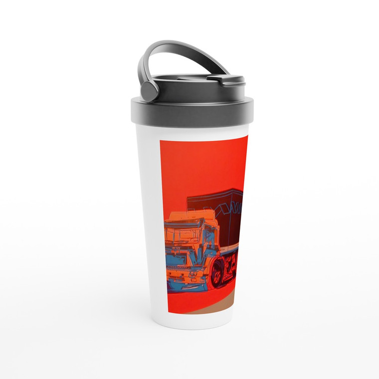 Andy Warhol - Truck Announcement Travel Mug